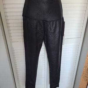 Leather like leggings